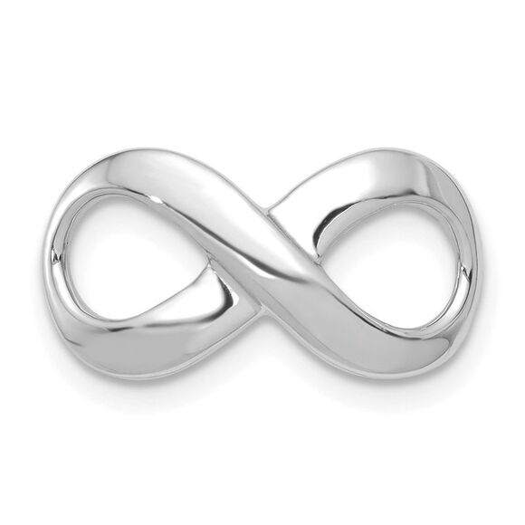 Kazi Luxury 14K White Gold Infinity Slide